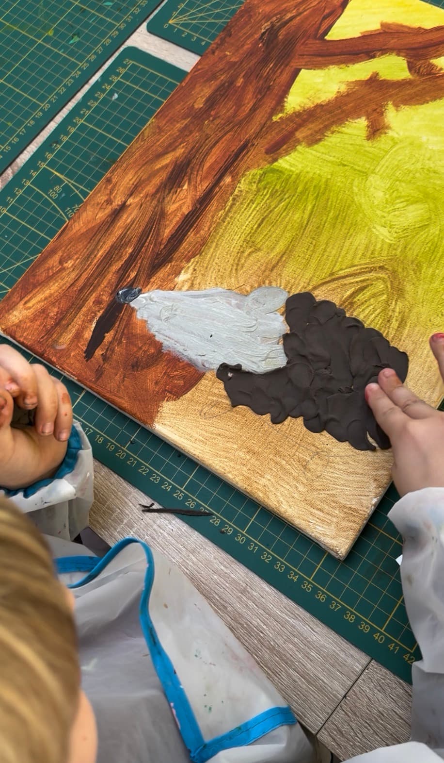 De vermiste egel workshop voorbeeld bij Studio Kip in Wetteren - afbeelding 2